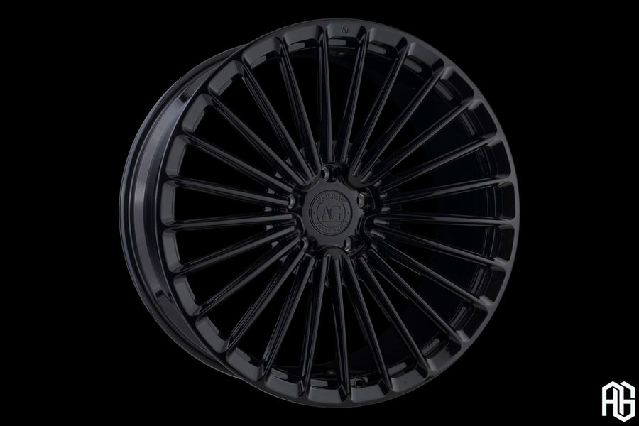 AG Luxury AGL88 gloss black monoblock forged wheel - view 2