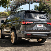 Toyota Sequoia TRD Pro on AG Luxury AGL88 forged wheels in brushed / champagne finish - view 3