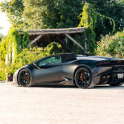 Lamborghini Huracan on AG Luxury AGL90 forged wheels in gloss black finish - view 2