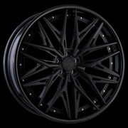 AG Luxury AGL91 matte black 3-piece forged wheel - view 2