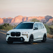 BMW X7 M60i on AG Luxury AGL91 forged wheels in gloss black / matte black finish