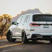 BMW X7 M60i on AG Luxury AGL91 forged wheels in gloss black / matte black finish - view 2