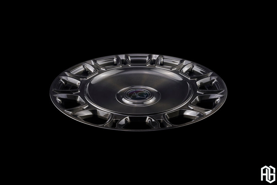 AG Luxury AGL92 brushed smoke monoblock forged wheel - view 3