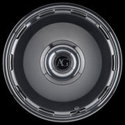 AG Luxury AGL93 polished smoke monoblock forged wheel