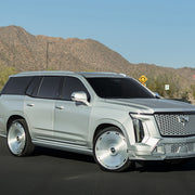 Cadillac Escalade on AG Luxury AGL93 forged wheels in brushed finish