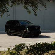 Cadillac Escalade V on AG Luxury AGL93 forged wheels in gloss black finish