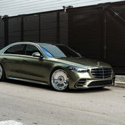 Mercedes-Benz S580 on AG Luxury AGL93 forged wheels in polished finish