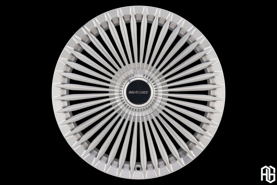 AG Luxury AGL95 brushed monoblock forged wheel - view 2