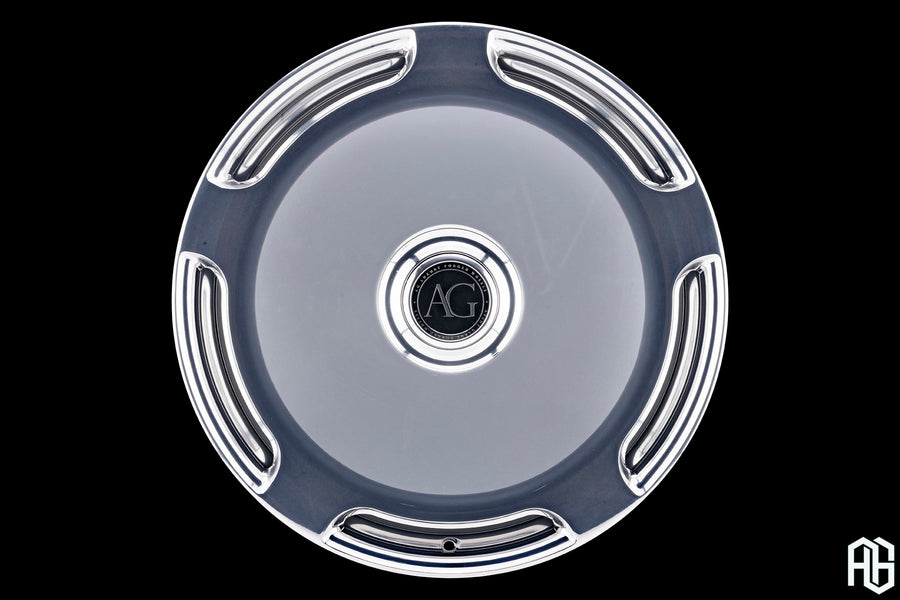 AG Luxury AGL97 polished monoblock forged wheel
