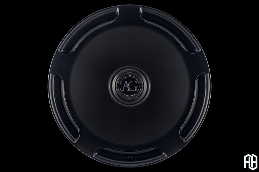 AG Luxury AGL97 matte black monoblock forged wheel
