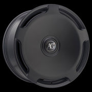 AG Luxury AGL97 matte black monoblock forged wheel - view 2