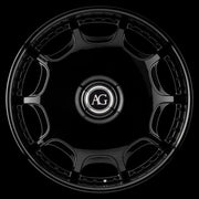 AG Luxury RT01 gloss black forged wheel