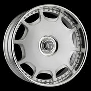 AG Luxury RT01 brushed chrome forged wheel - view 2