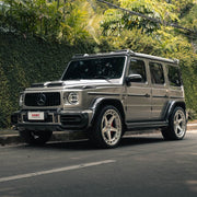 Mercedes-AMG G63 on AL13 A005-R forged wheels in Brushed Gloss / Polished Gloss finish