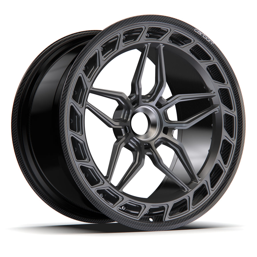 AL13 A050-R Carbon6 carbon hybrid forged wheel