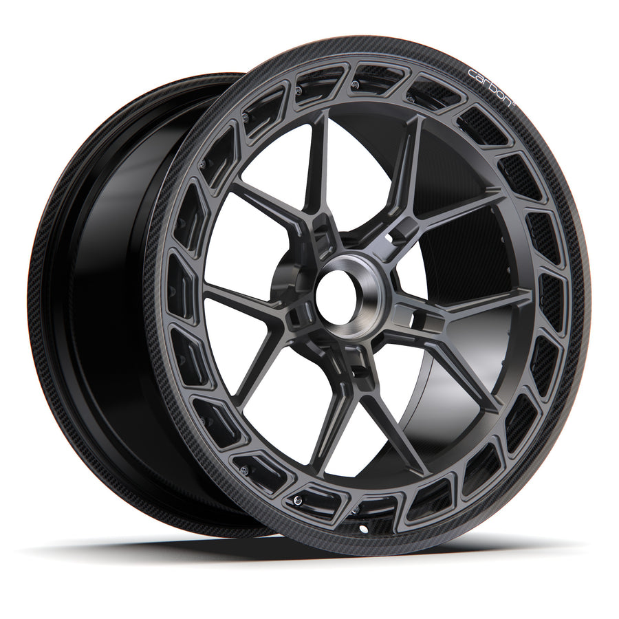 AL13 A060-R Carbon6 carbon hybrid forged wheel