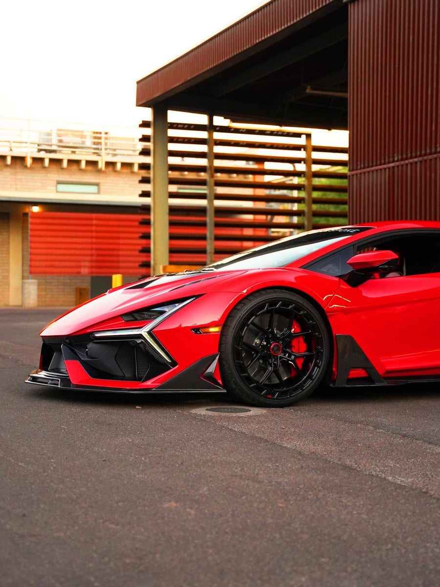 Lamborghini Revuelto on AL13 A060-R forged wheels in Gloss Black finish