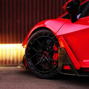 Lamborghini Revuelto on AL13 A060-R forged wheels in Gloss Black finish