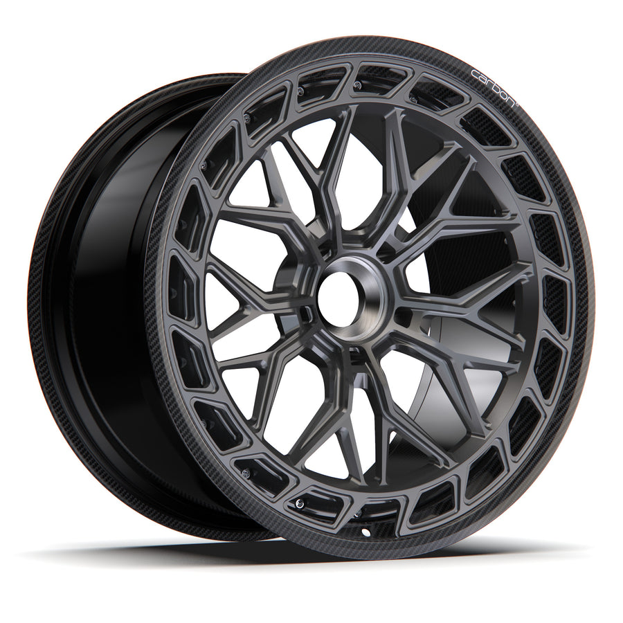 AL13 A080-R Carbon6 carbon hybrid forged wheel
