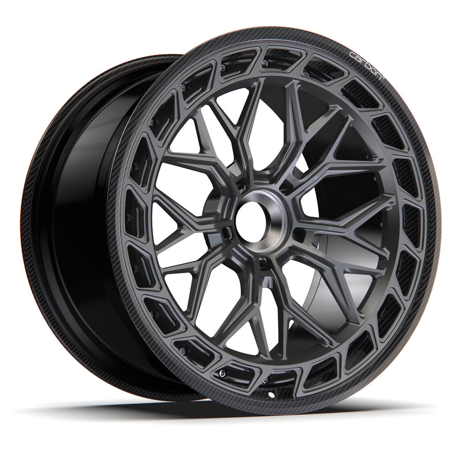 AL13 A080-R Carbon6 carbon hybrid forged wheel