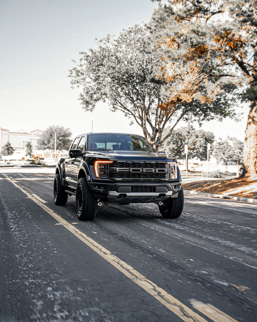 Ford Raptor on AL13 A090-R forged wheels in Gloss Black finish
