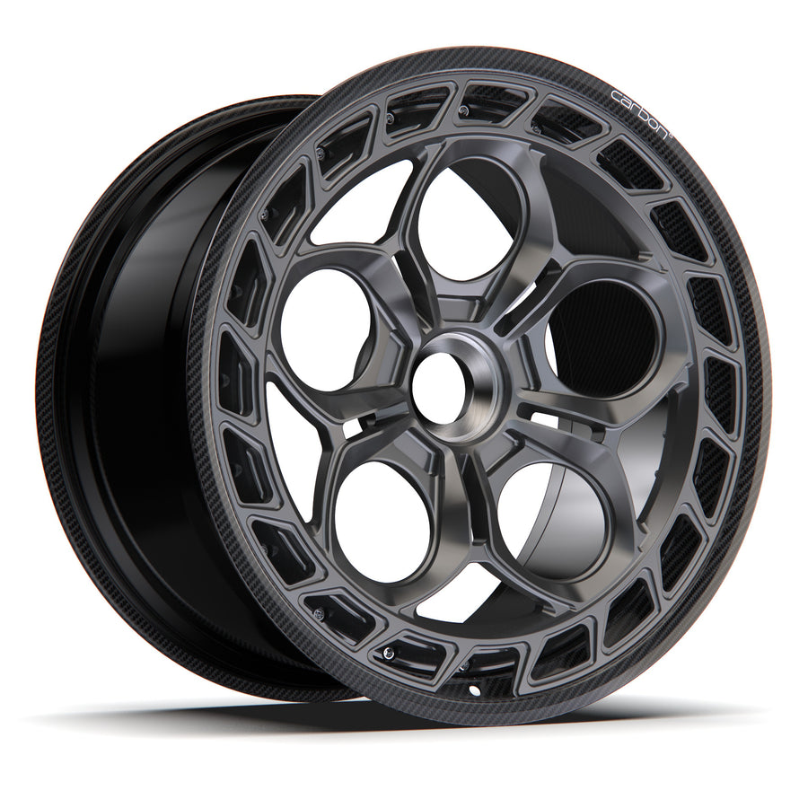 AL13 A110-R Carbon6 carbon hybrid forged wheel