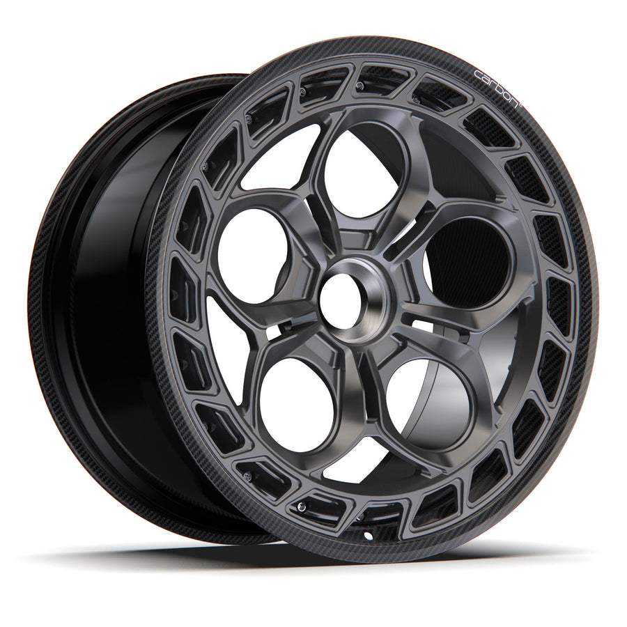 AL13 A110-R Carbon6 carbon hybrid forged wheel