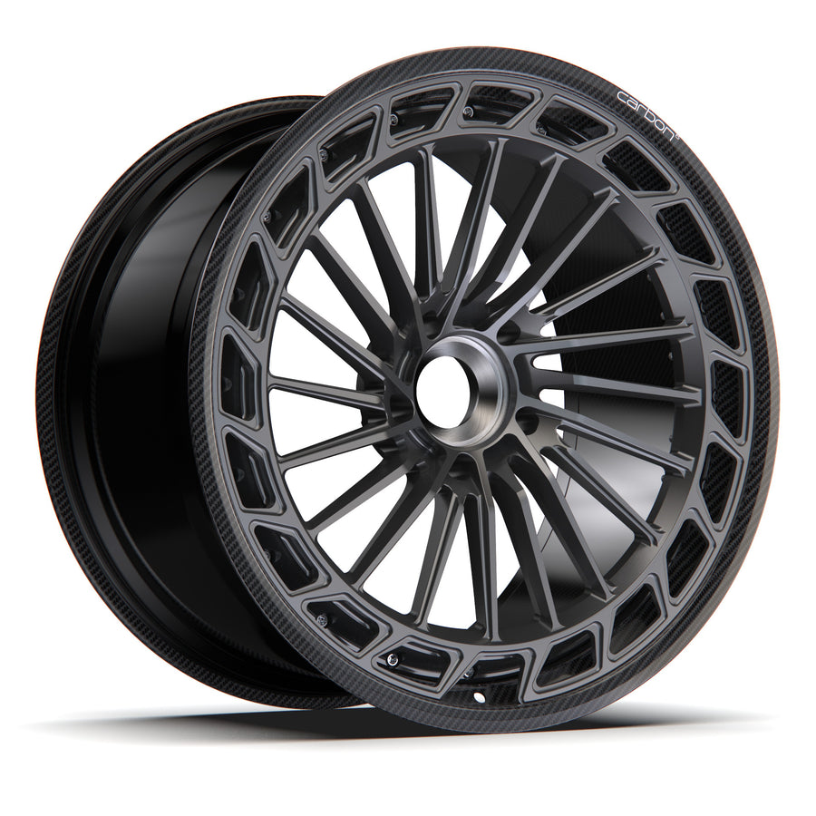 AL13 A120-R Carbon6 carbon hybrid forged wheel