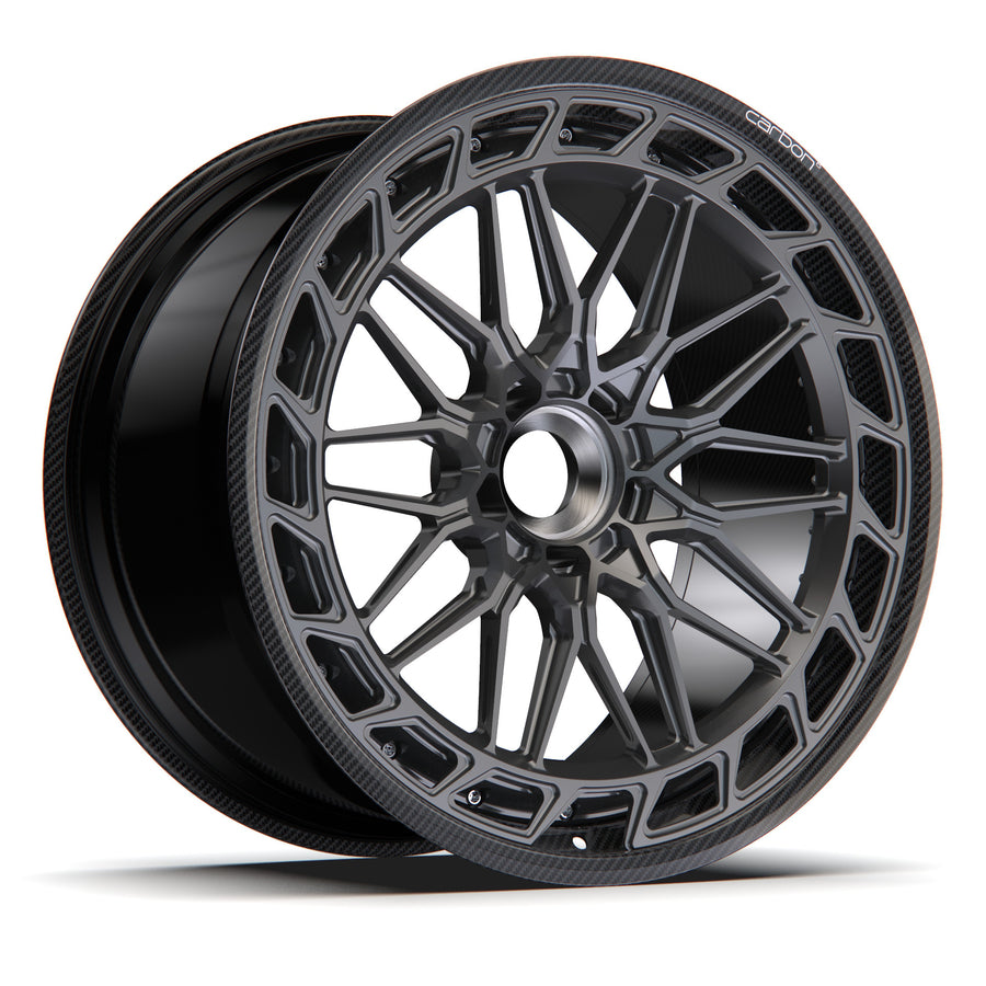 AL13 A150-R Carbon6 carbon hybrid forged wheel