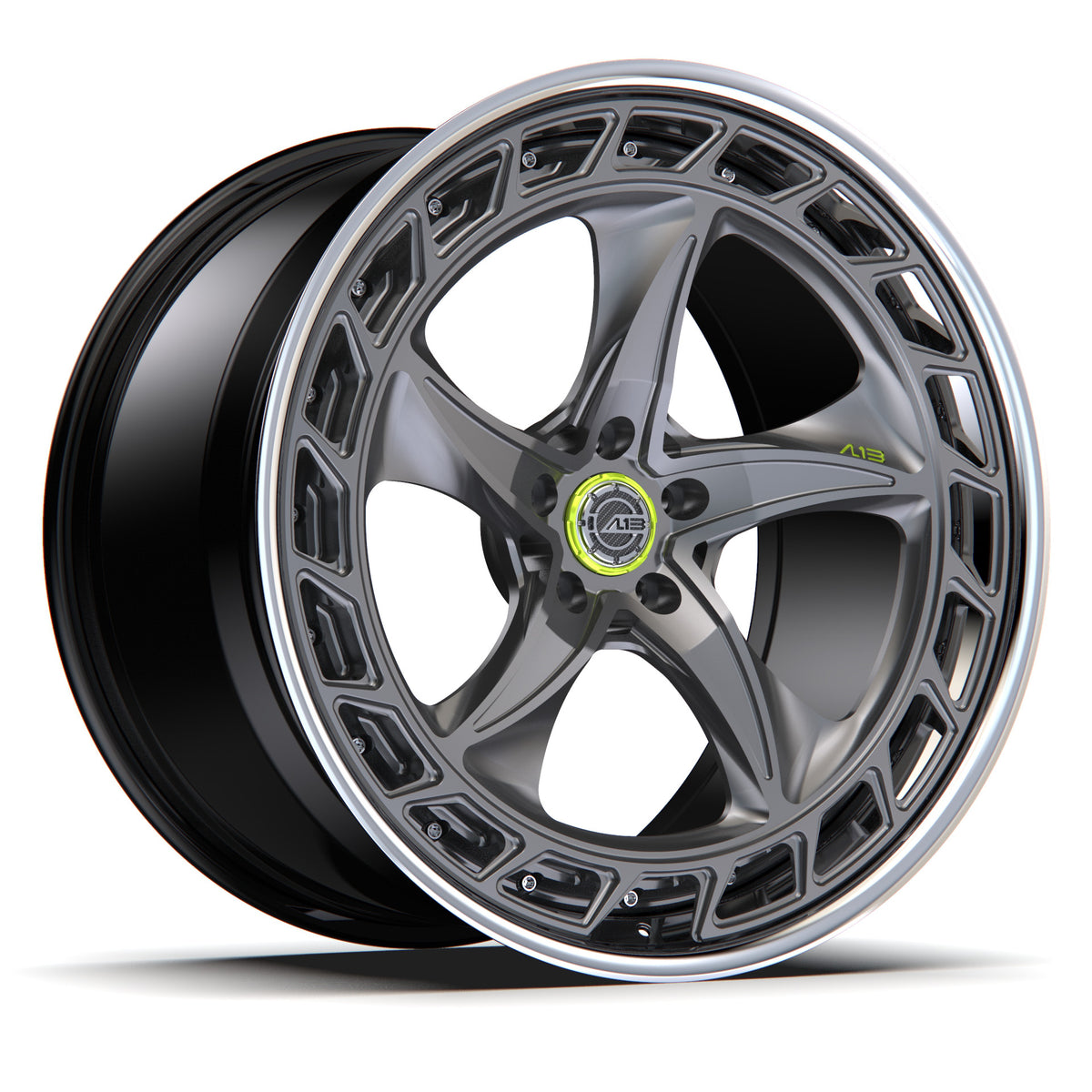 AL13 A190-R forged wheel