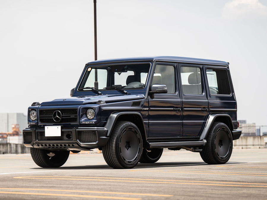 Mercedes-Benz G65 AMG on AL13 C00-109R forged wheels in Satin Black / Gloss Black finish