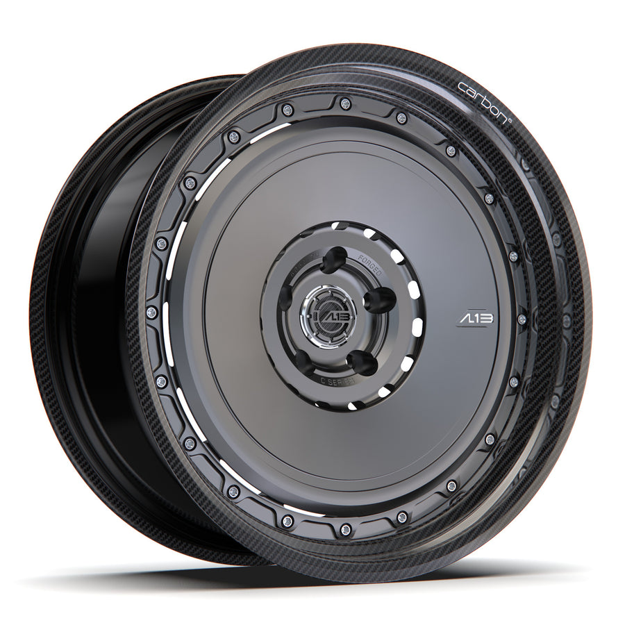 AL13 C001R Carbon6 carbon hybrid forged wheel