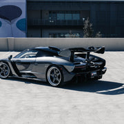 McLaren Senna on AL13 C005R forged wheels in Satin Forged Graphite / Polished Gloss finish