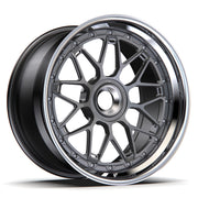 AL13 C009R forged wheel with center lock cap