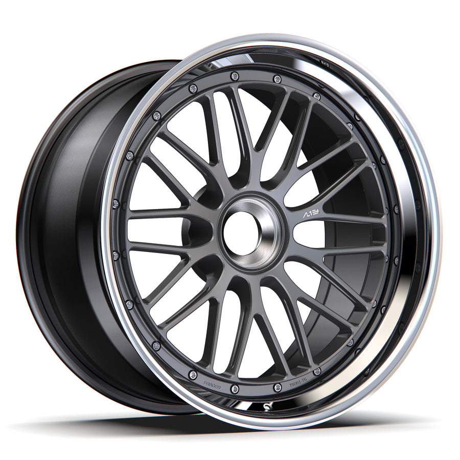 AL13 C010R forged wheel with center lock cap