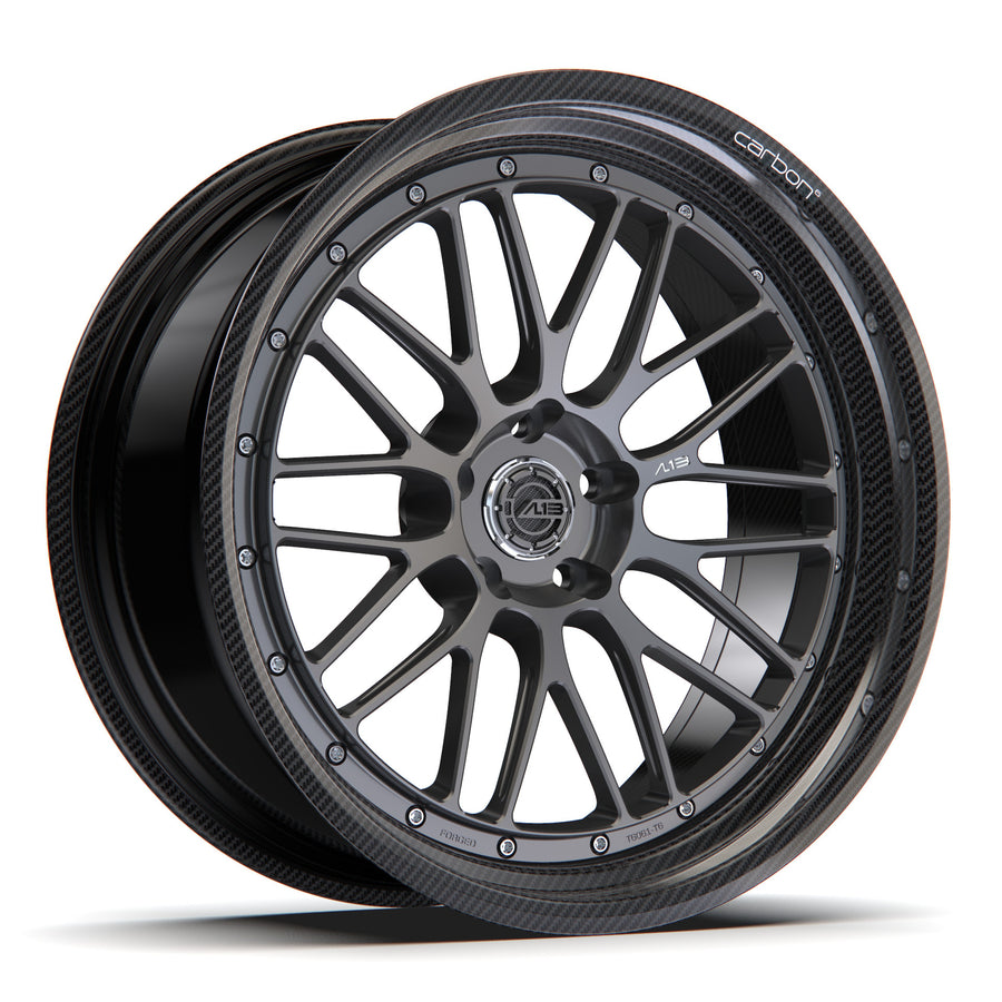 AL13 C010R Carbon6 carbon hybrid forged wheel