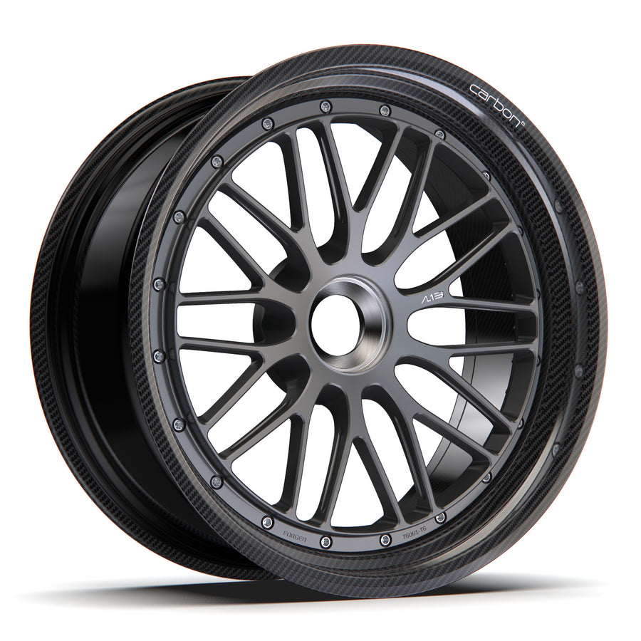 AL13 C010R Carbon6 carbon hybrid forged wheel