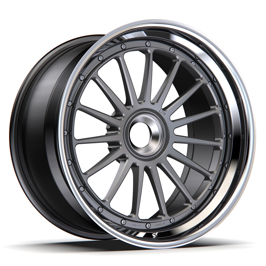 AL13 C011R forged wheel with center lock cap