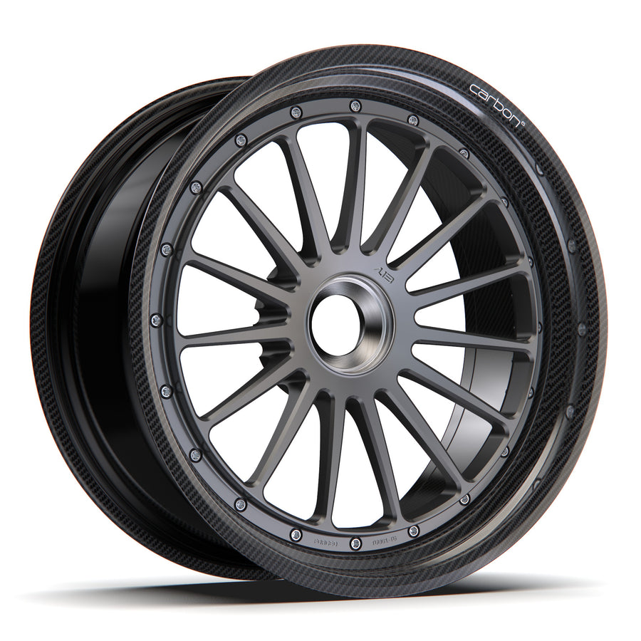 AL13 C011R Carbon6 carbon hybrid forged wheel