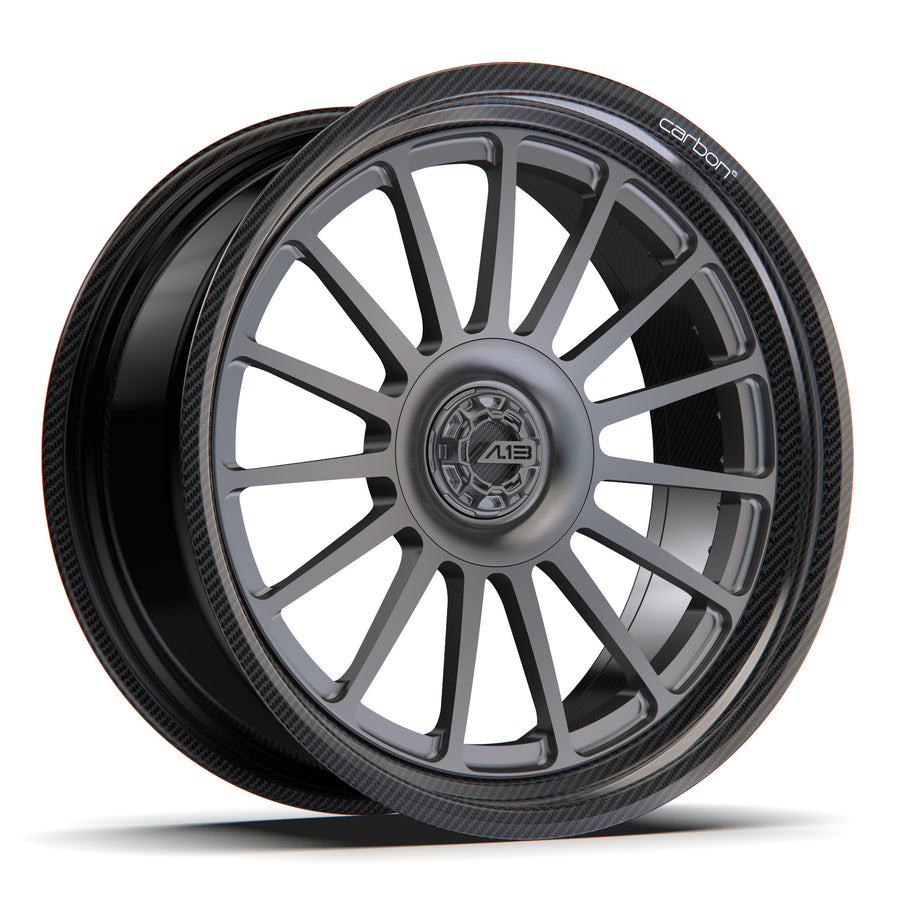 AL13 C015 Carbon6 carbon hybrid forged wheel