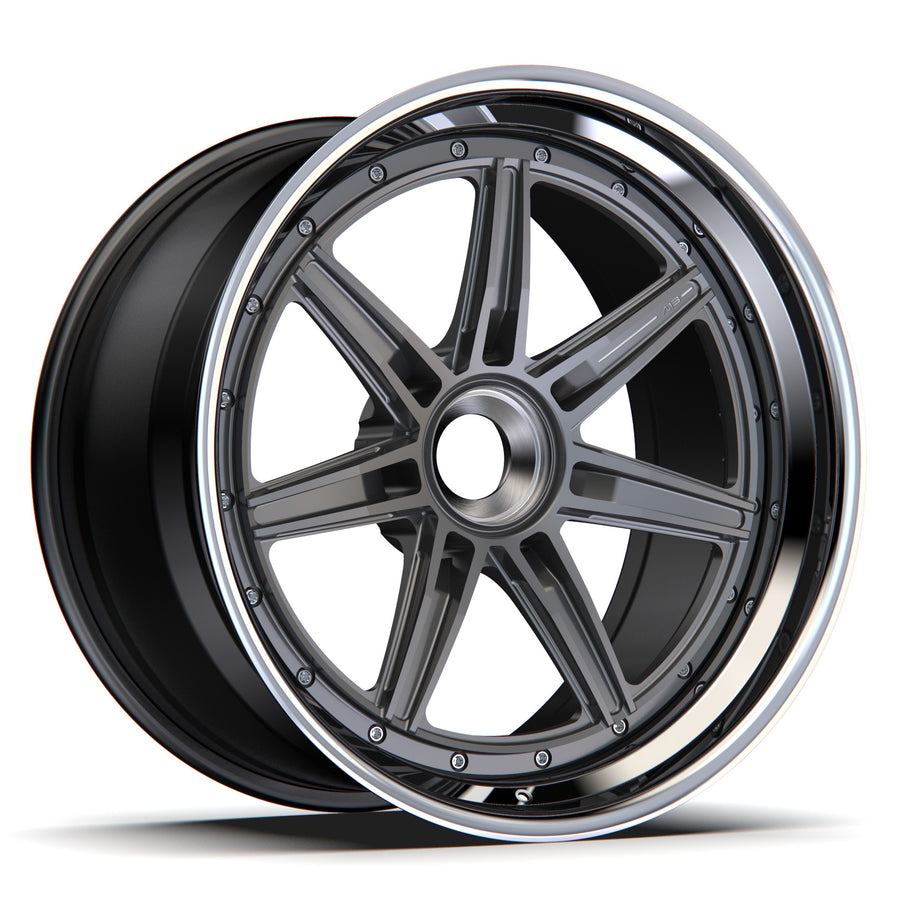 AL13 C017 forged wheel with center lock cap