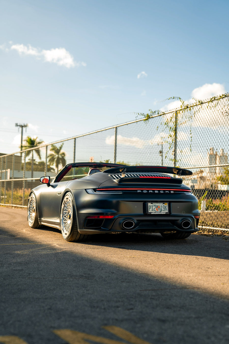 Porsche 911 992 Turbo S on AL13 C020.1-109R forged wheels in Polished Gloss finish