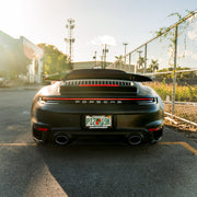 Porsche 911 992 Turbo S on AL13 C020.1-109R forged wheels in Polished Gloss finish
