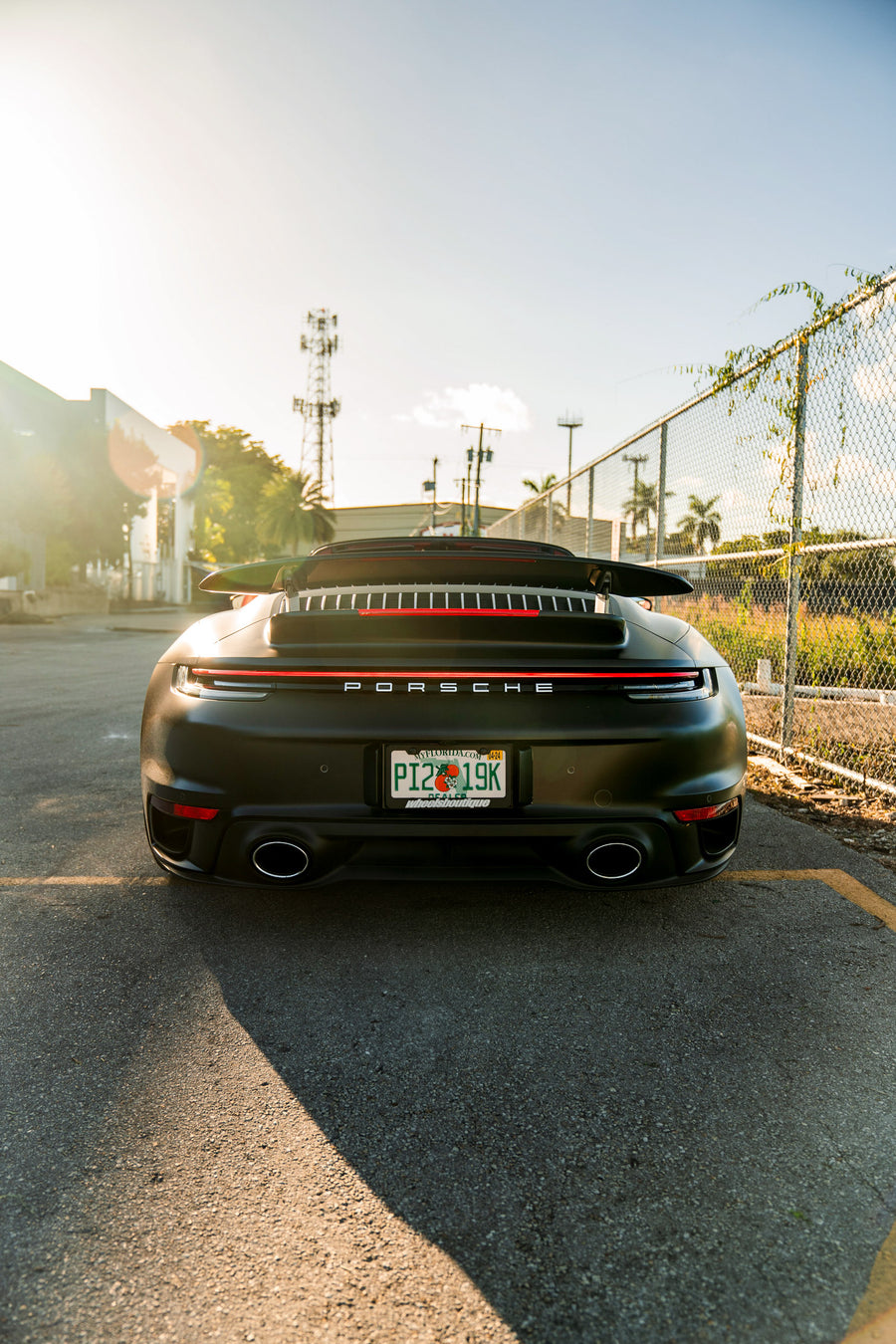 Porsche 911 992 Turbo S on AL13 C020.1-109R forged wheels in Polished Gloss finish