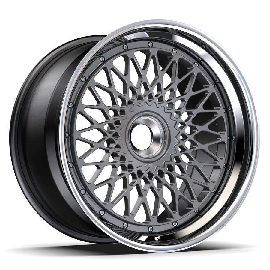 AL13 C020 forged wheel with center lock cap