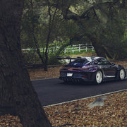Porsche 911 992 GT3 RS on AL13 C020 forged wheels in Gloss Butter Cream / Polished Gloss finish