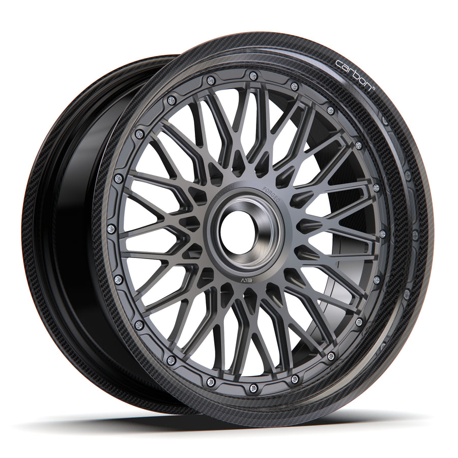 AL13 C030R Carbon6 carbon hybrid forged wheel