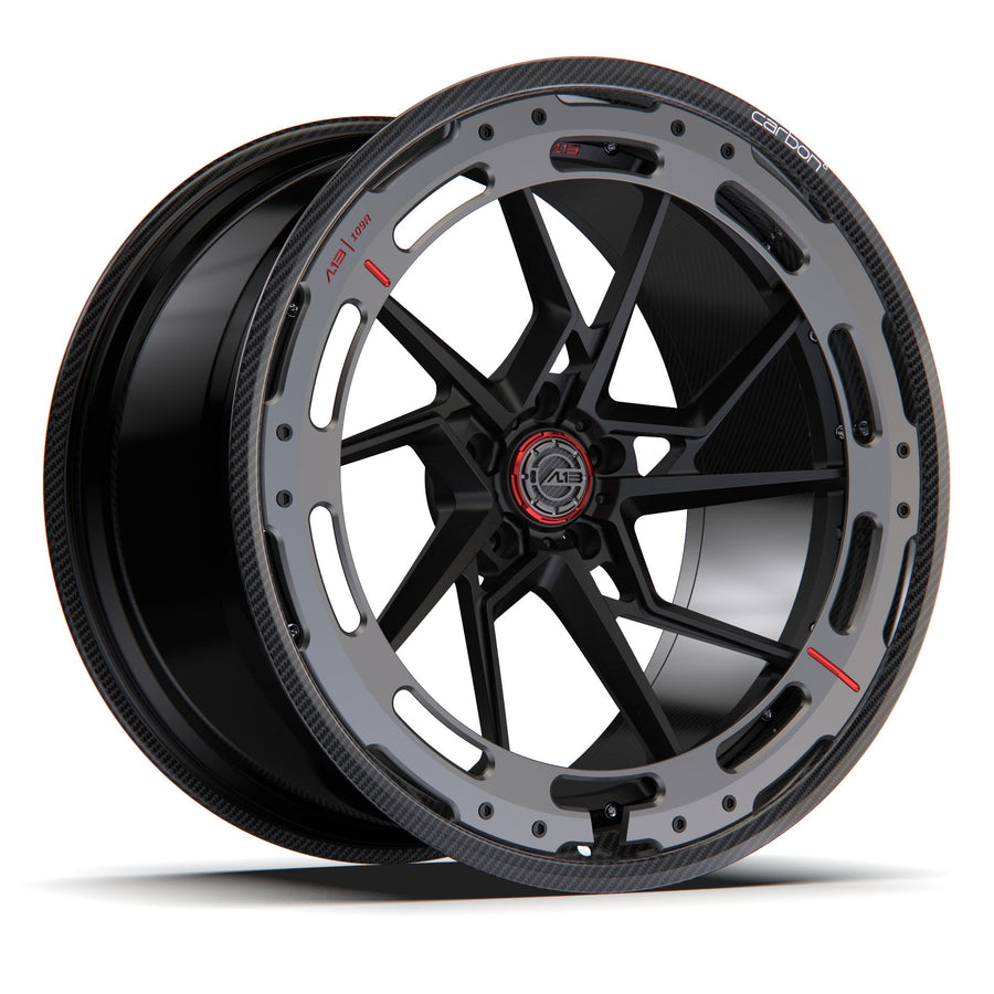 AL13 D001-109R Carbon6 carbon hybrid forged wheel