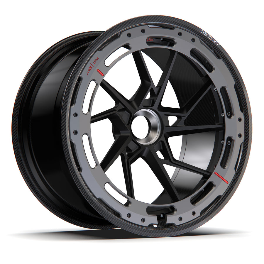 AL13 D001-109R Carbon6 carbon hybrid forged wheel