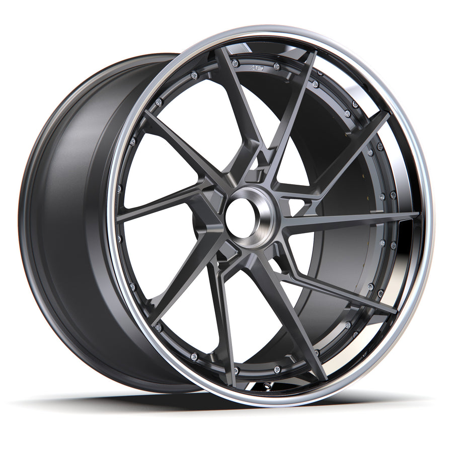 AL13 D001 forged wheel with center lock cap